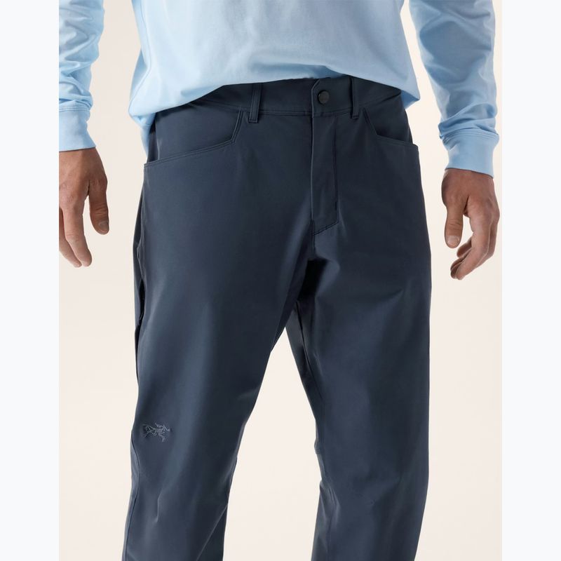 Pánské trekové kalhoty Arcteryx Kragg Cotton black sapphire 6