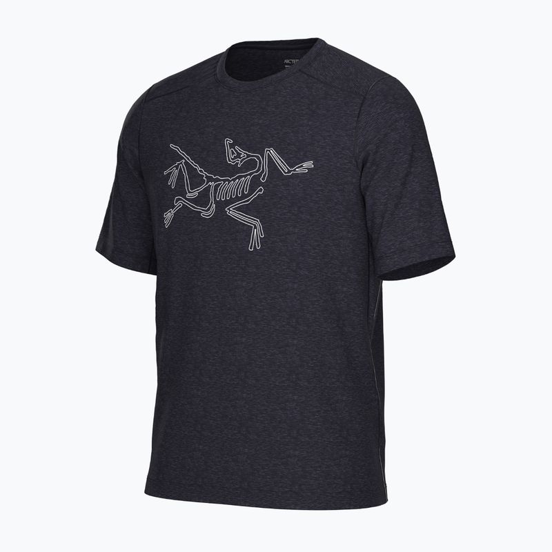Pánské tričko Arc'teryx Cormac Logo SS black heather 3