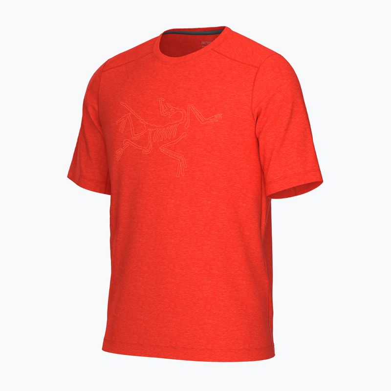 Pánské tričko Arc'teryx Cormac Logo SS dynasty heather 3