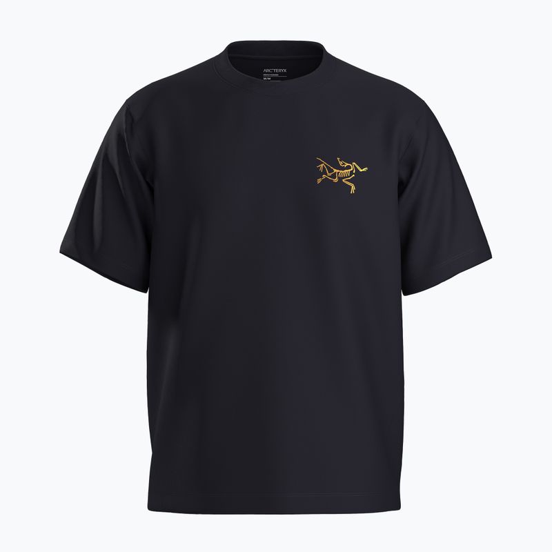 Pánské tričko Arc'teryx Kragg Cotton Logo 24k black