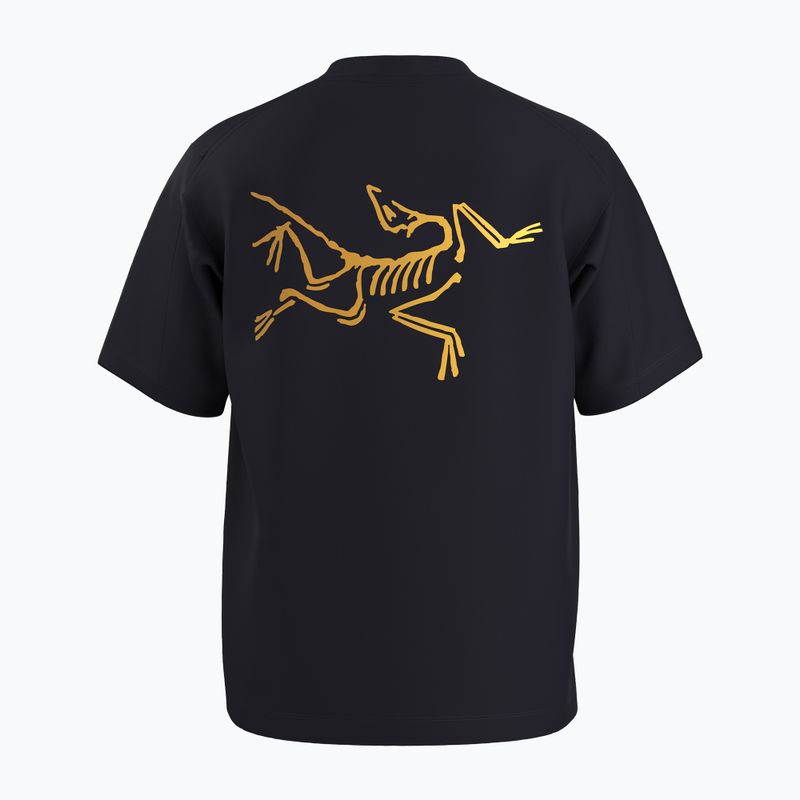 Pánské tričko Arcteryx Kragg Cotton Logo 24k black 2