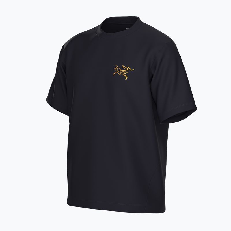 Pánské tričko Arcteryx Kragg Cotton Logo 24k black 3