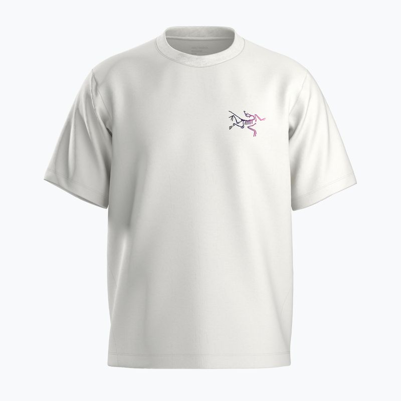 Pánské tričko Arc'teryx Kragg Cotton Logo white light / soul