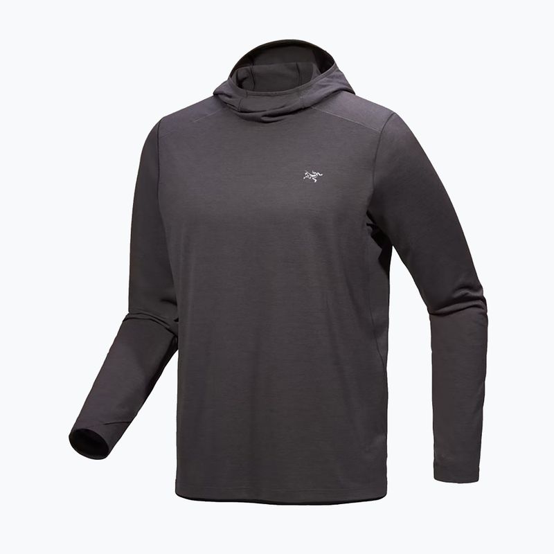 Pánské tričko Longsleeve Arc'teryx Cormac Hoody black heather 5