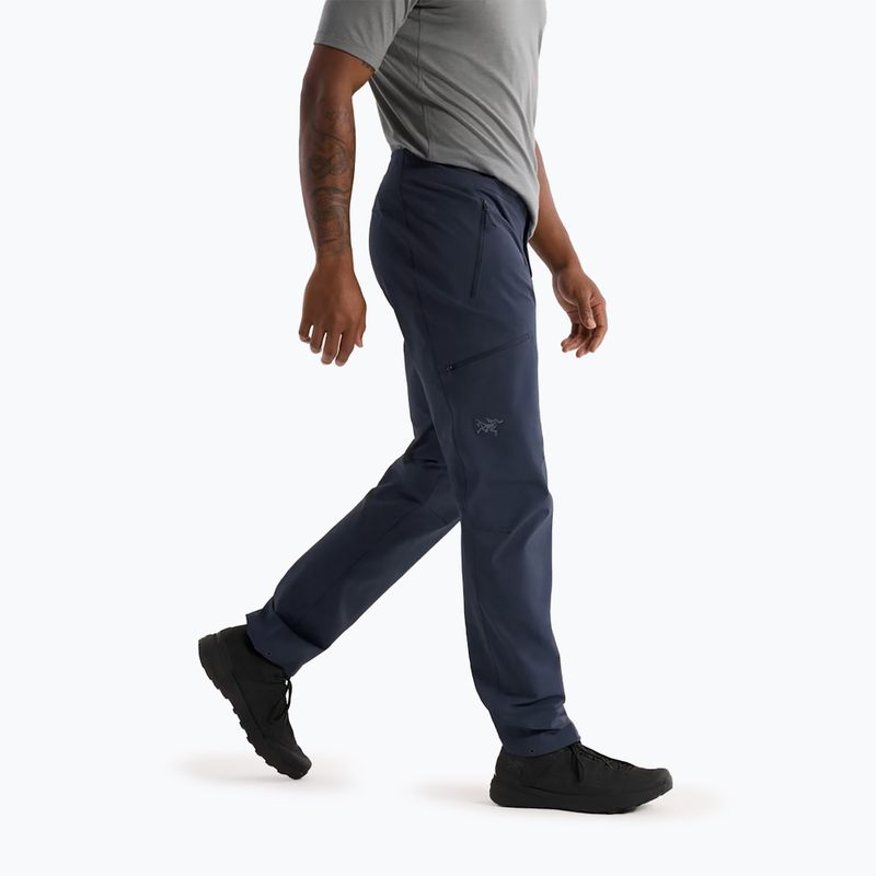 Pánské softshellové kalhoty Arc'teryx Gamma black sapphire 3