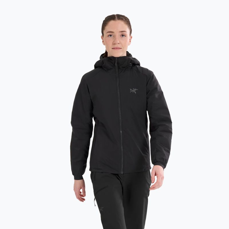Dámská zateplená bunda Arc'teryx Atom Hoody black