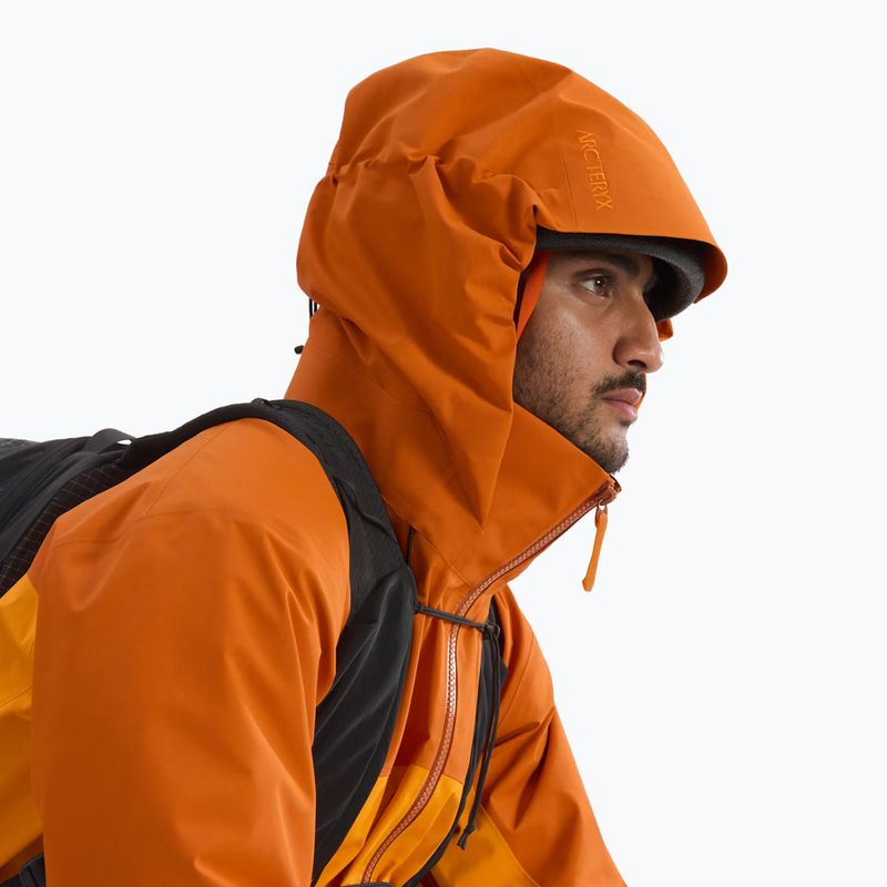 Pánská nepromokavá bunda Arcteryx Beta AR copper sky/blaze 4