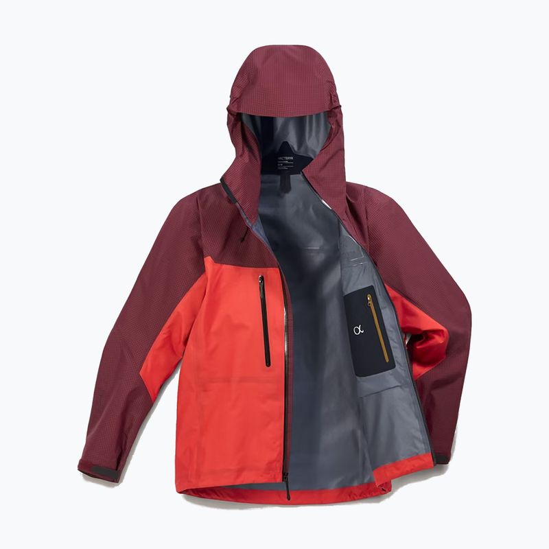Pánská nepromokavá bunda Arcteryx Alpha mars/dynasty 7