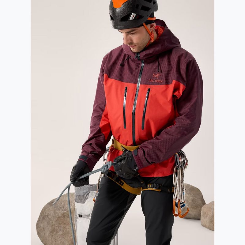 Pánská nepromokavá bunda Arc'teryx Alpha mars/dynasty 8