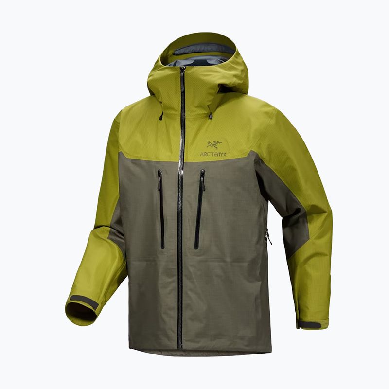 Pánská nepromokavá bunda Arc'teryx Alpha olive moss/tatsu 7