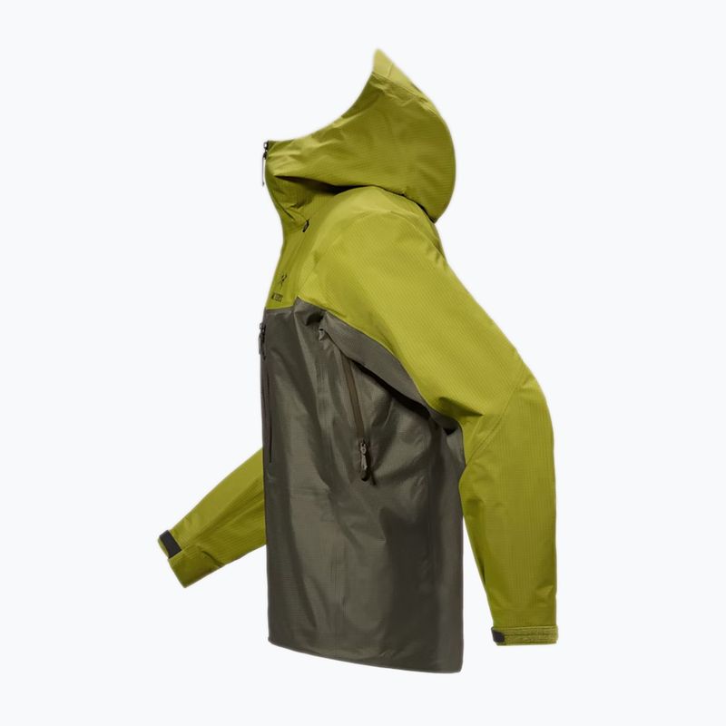 Pánská nepromokavá bunda Arcteryx Alpha olive moss/tatsu 8
