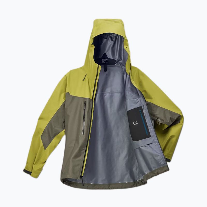 Pánská nepromokavá bunda Arc'teryx Alpha olive moss/tatsu 9