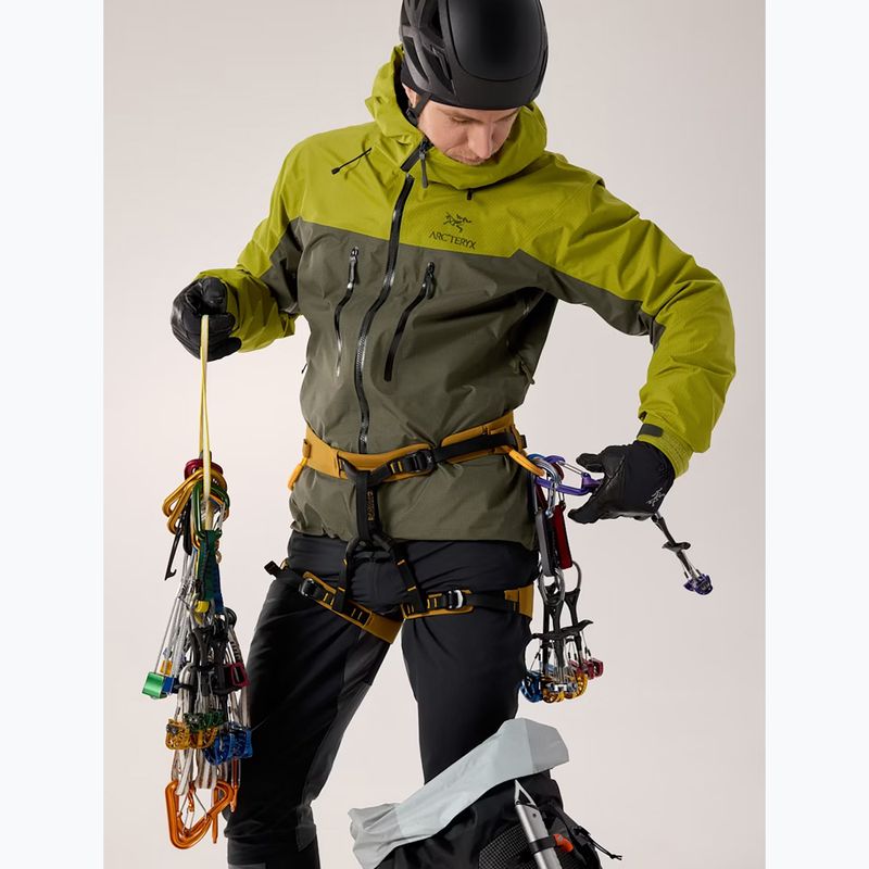 Pánská nepromokavá bunda Arcteryx Alpha olive moss/tatsu 10