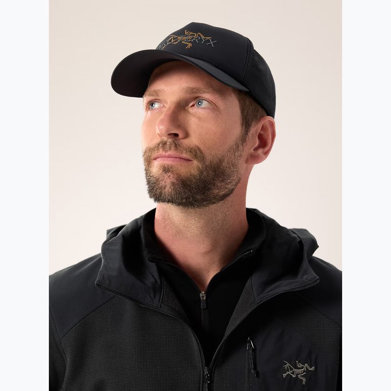 Kšiltovka Arc'teryx Bird Word 24k black 7