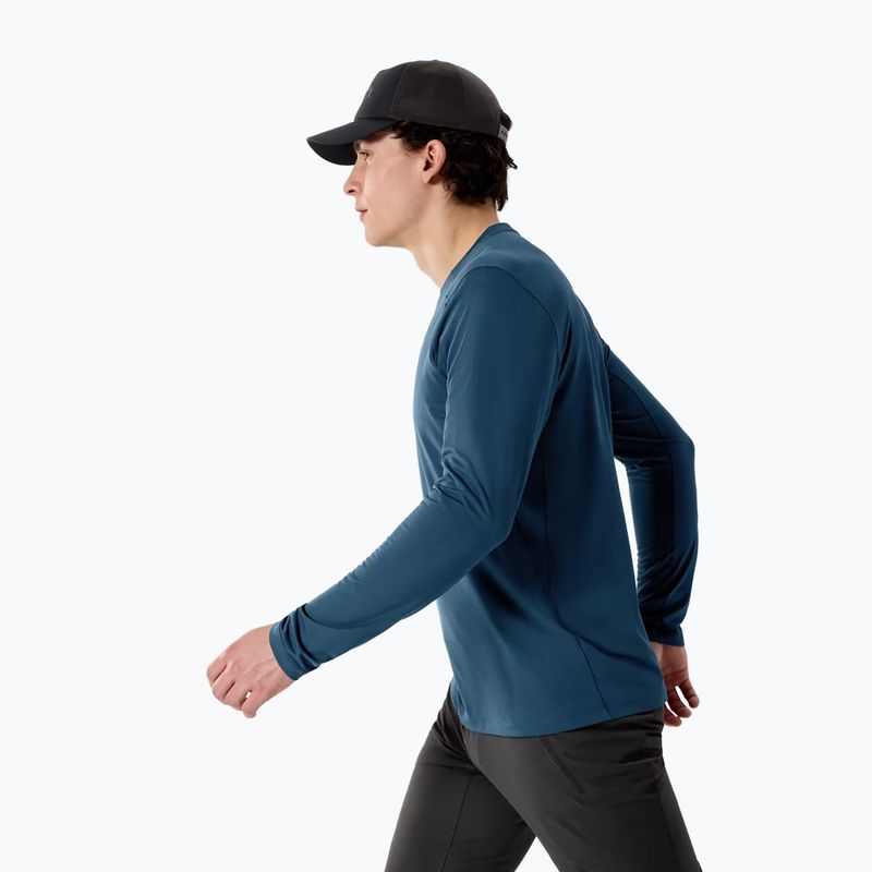 Pánské trekkingové tričko Longsleeve Arc'teryx Cormac Crew nightscape heather 3