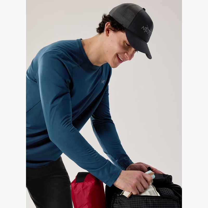 Pánské trekkingové tričko Longsleeve Arc'teryx Cormac Crew nightscape heather 4