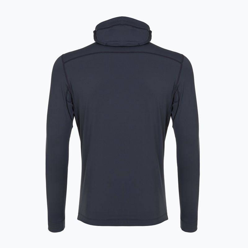 Pánská turistická mikina Arc'teryx Rho LT Hoody Black Sapphire II 2