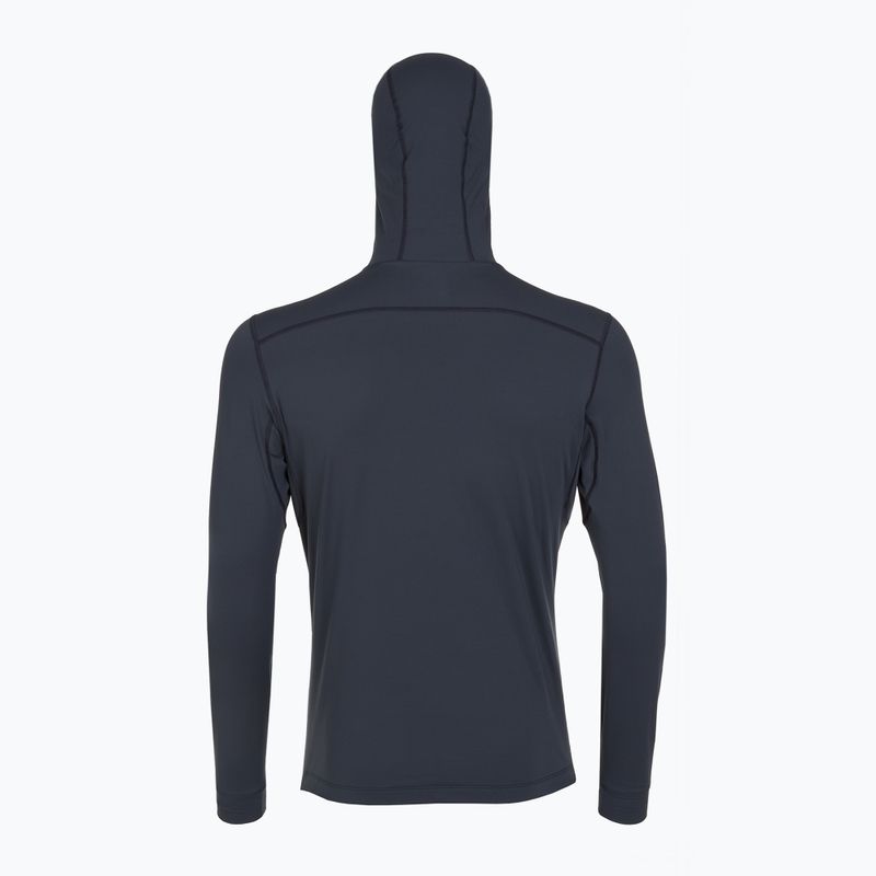 Pánská turistická mikina Arc'teryx Rho LT Hoody Black Sapphire II 5