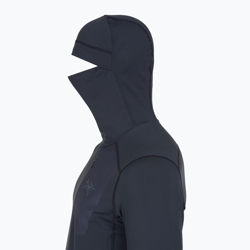 Pánská turistická mikina Arc'teryx Rho LT Hoody Black Sapphire II 6