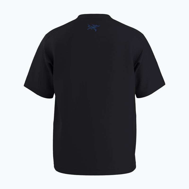 Pánské tričko Arc'teryx Kragg Cotton Lithographica black 2
