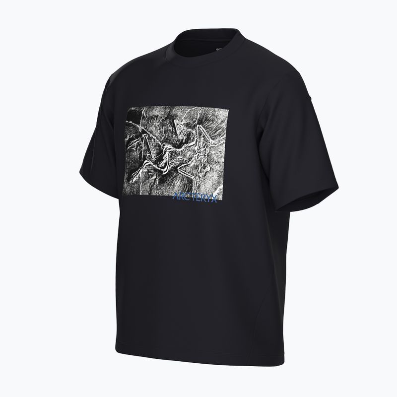 Pánské tričko Arc'teryx Kragg Cotton Lithographica black 3
