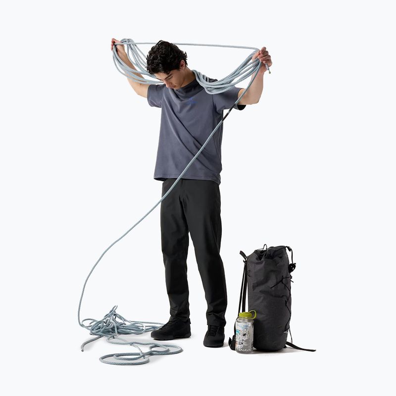 Pánské tričko Arc'teryx Kragg Sl Cotton Bird Word dk stratus/fluidity 2