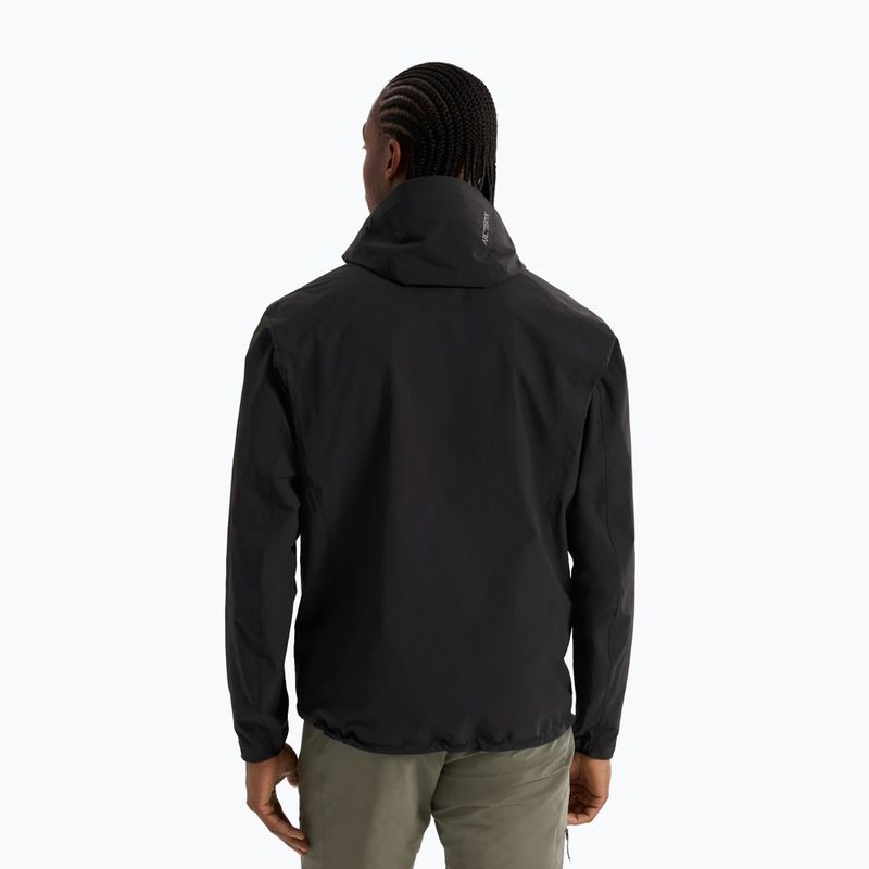 Pánská softshellová bunda Arcteryx Gamma Lightweight Hoody black 3