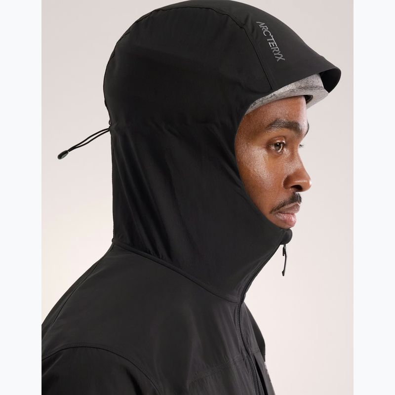 Pánská softshellová bunda Arcteryx Gamma Lightweight Hoody black 5