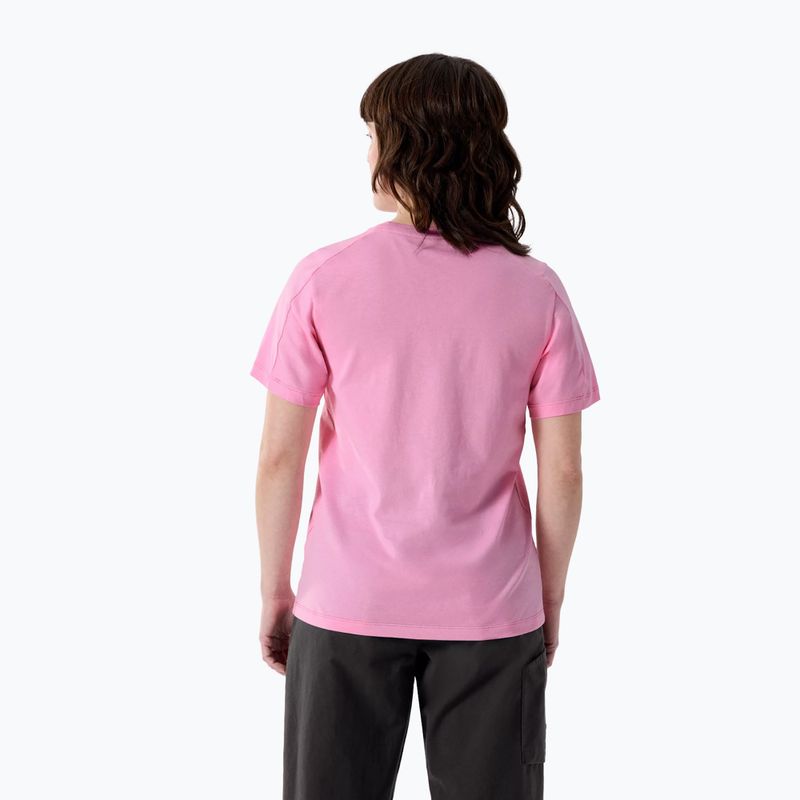 Dámské tričko Arcteryx Kragg SL Cotton Heatmap Crew pineberry 2