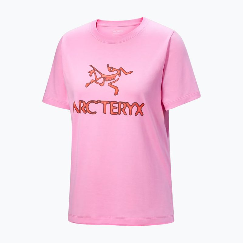 Dámské tričko Arcteryx Kragg SL Cotton Heatmap Crew pineberry 5