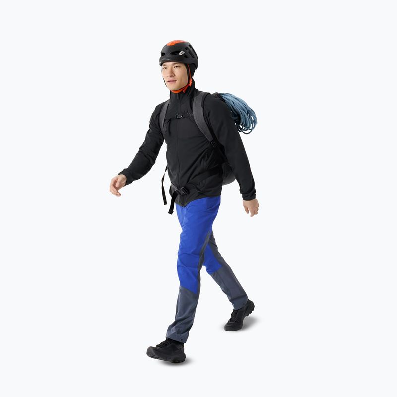 Pánská fleecová mikina Arc'Teryx Delta Hoody black sapphire 2