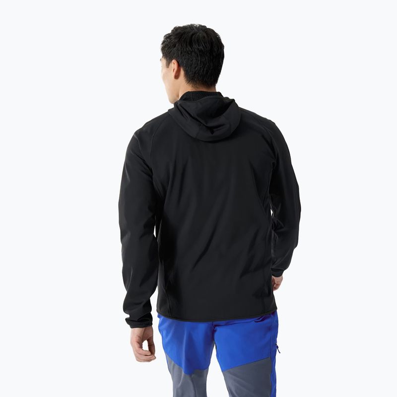 Pánská fleecová mikina Arcteryx Delta Hoody black sapphire 3
