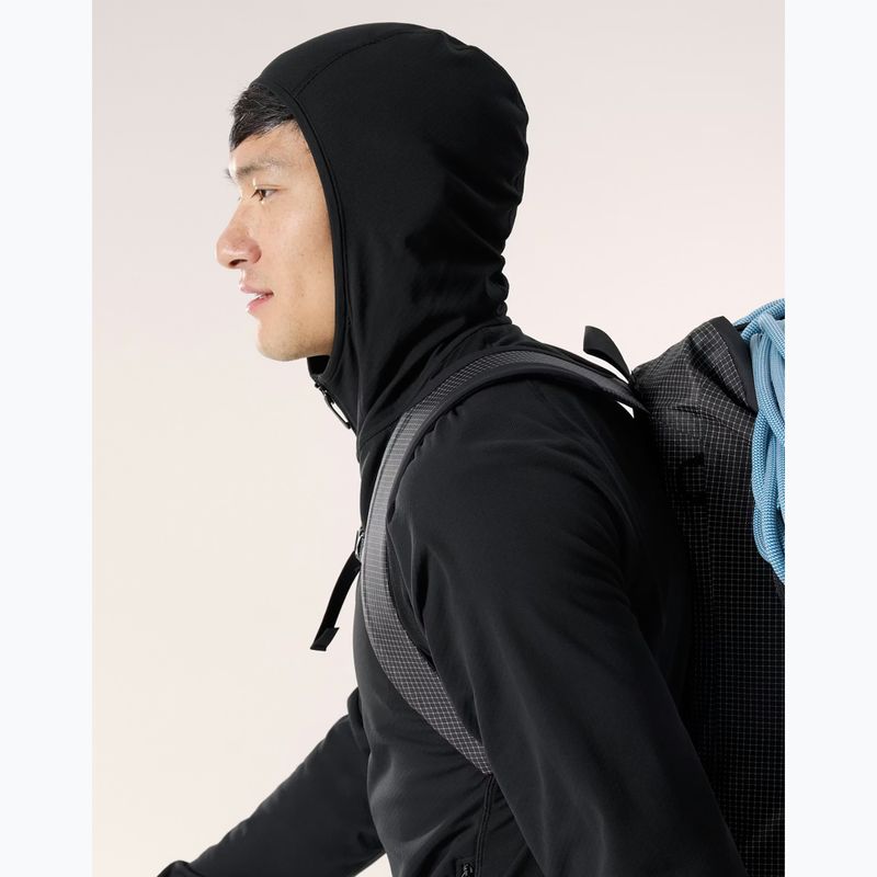 Pánská fleecová mikina Arc'Teryx Delta Hoody black sapphire 5