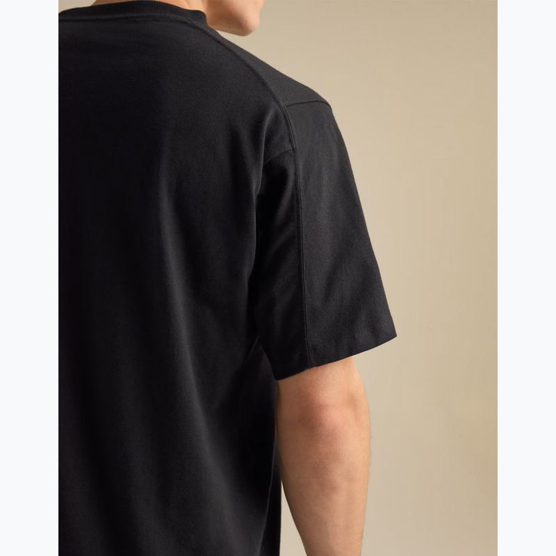 Pánské tričko na lezení Arcteryx Kragg Cotton Emblem Crew SS black 6