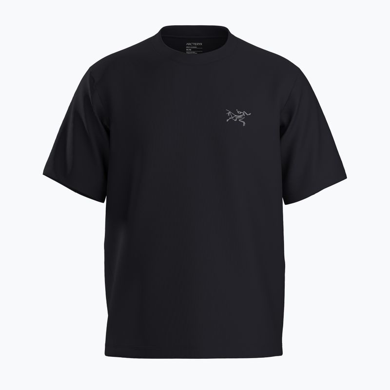 Pánské tričko na lezení Arcteryx Kragg Cotton Emblem Crew SS black 7