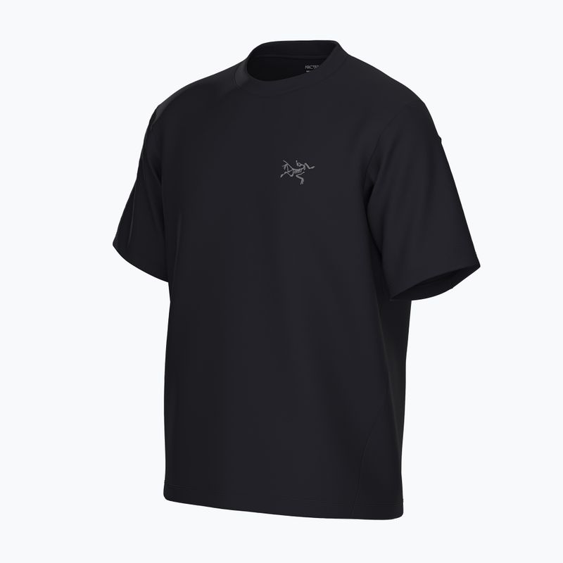 Pánské tričko na lezení Arcteryx Kragg Cotton Emblem Crew SS black 9
