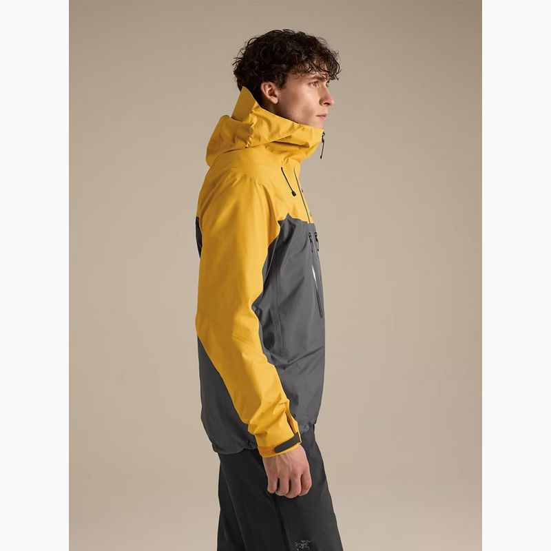 Pánská softshellová bunda Arcteryx Alpha larch/dk grey 5