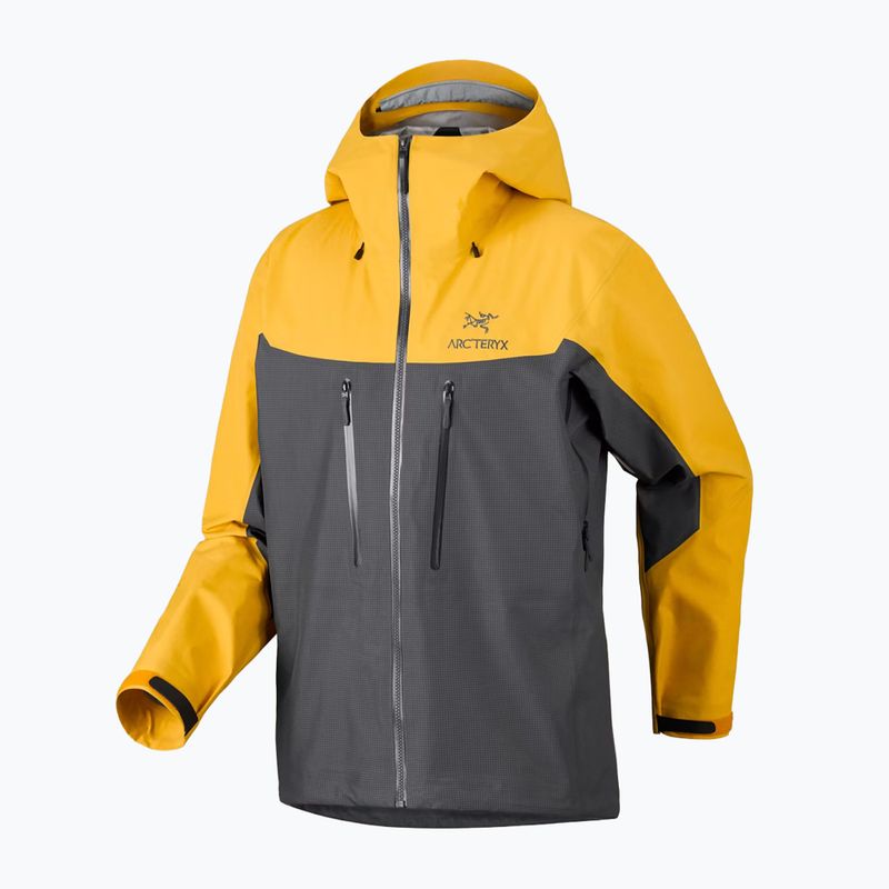 Pánská softshellová bunda Arcteryx Alpha larch/dk grey 8