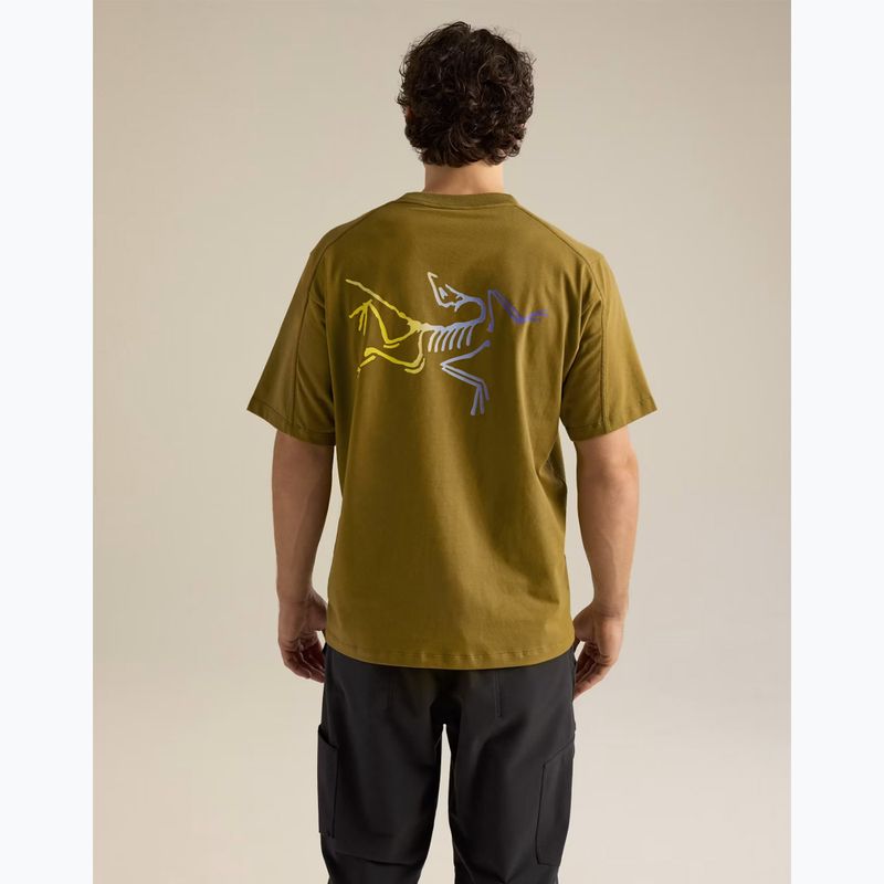 Pánské tričko na lezení Arcteryx Kragg Cotton Logo SS bracken 3