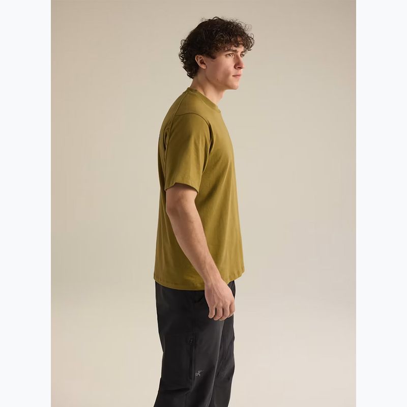 Pánské tričko na lezení Arcteryx Kragg Cotton Logo SS bracken 5