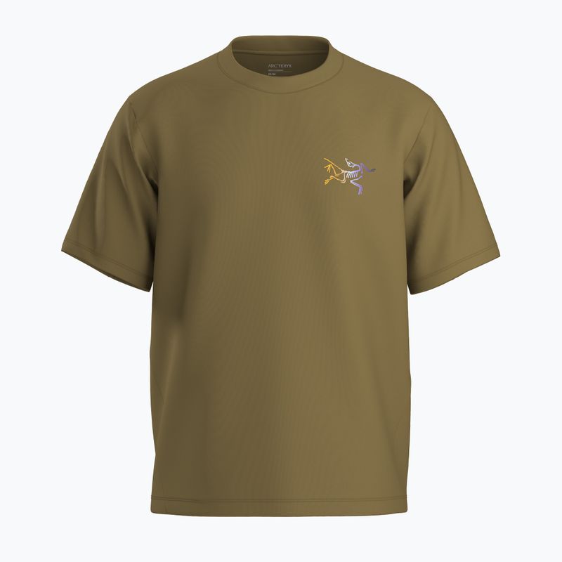 Pánské tričko na lezení Arcteryx Kragg Cotton Logo SS bracken 8