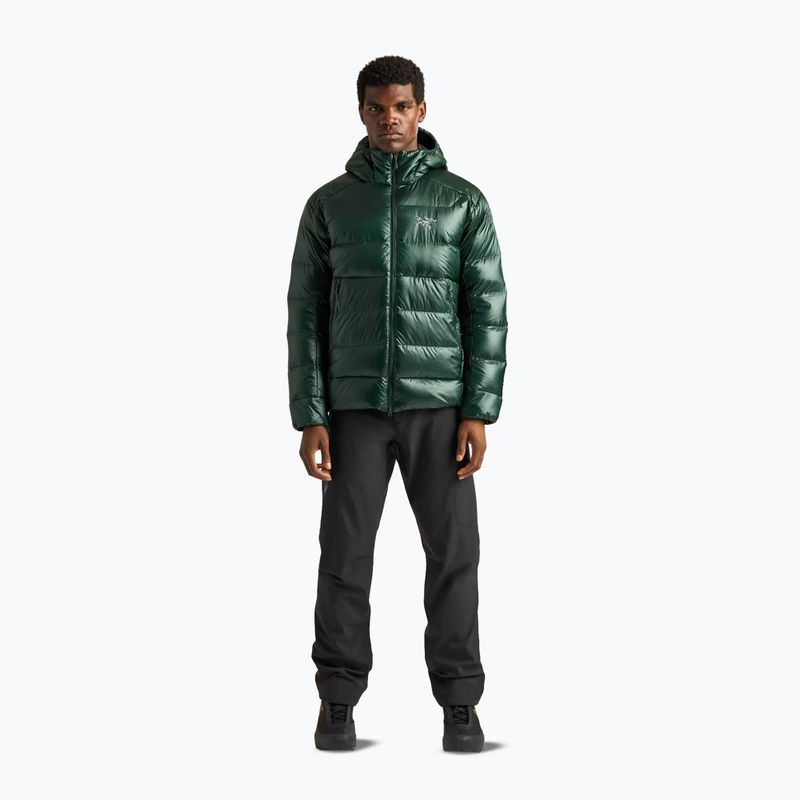 Pánská zateplená bunda Arcteryx Cerium SV Hoody dark jade 2