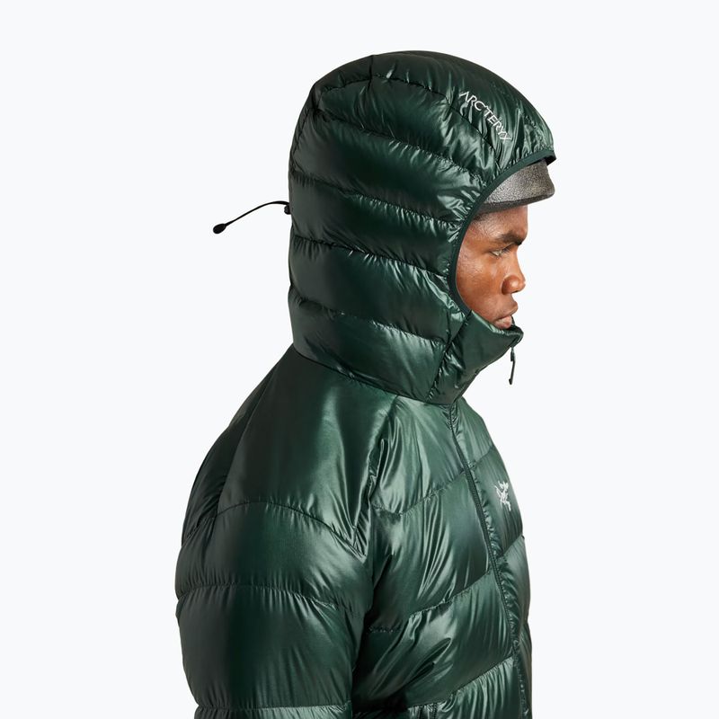 Pánská zateplená bunda Arcteryx Cerium SV Hoody dark jade 6