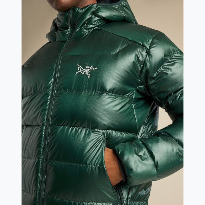 Pánská zateplená bunda Arcteryx Cerium SV Hoody dark jade 9