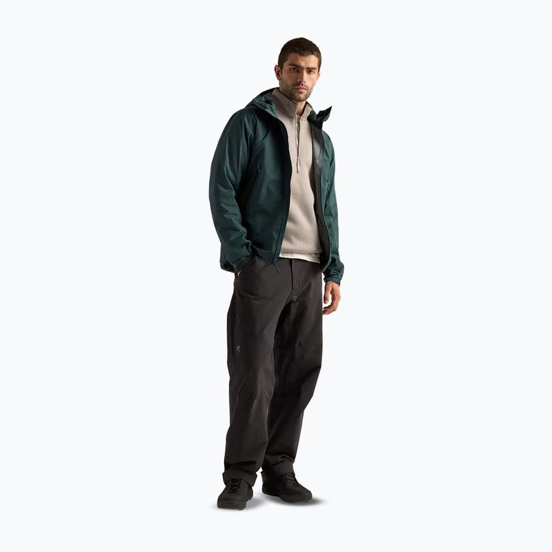 Pánská softshellová bunda Arcteryx Beta SL dark jade 2