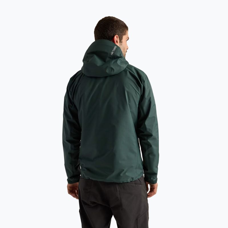 Pánská softshellová bunda Arcteryx Beta SL dark jade 3