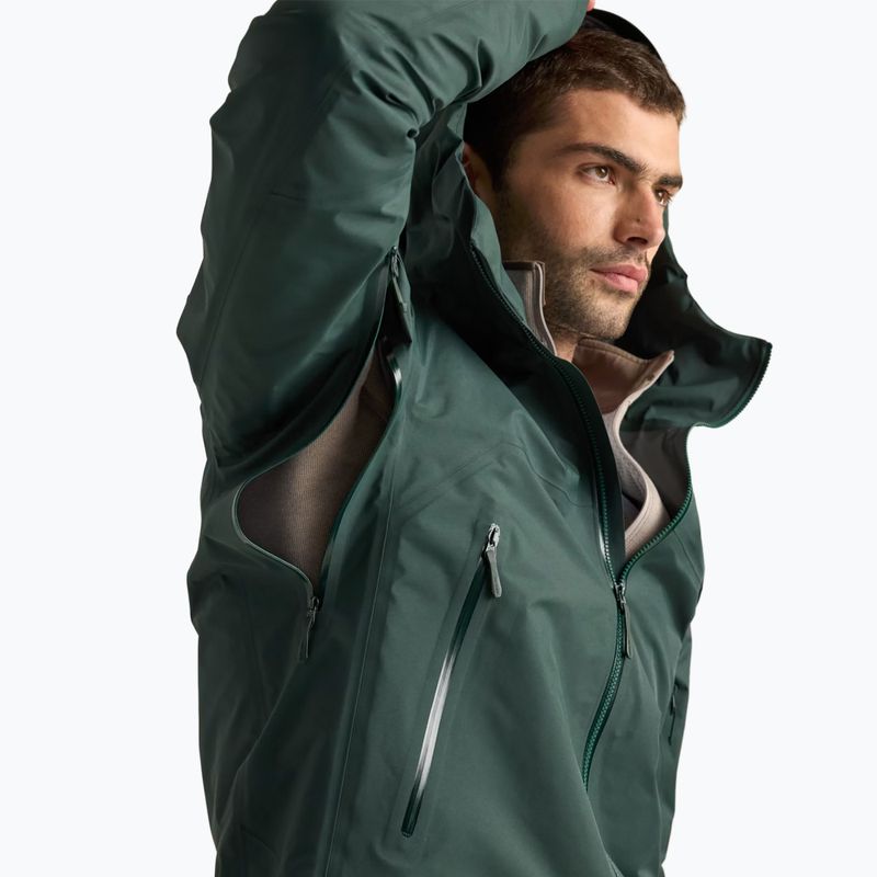 Pánská softshellová bunda Arcteryx Beta SL dark jade 8