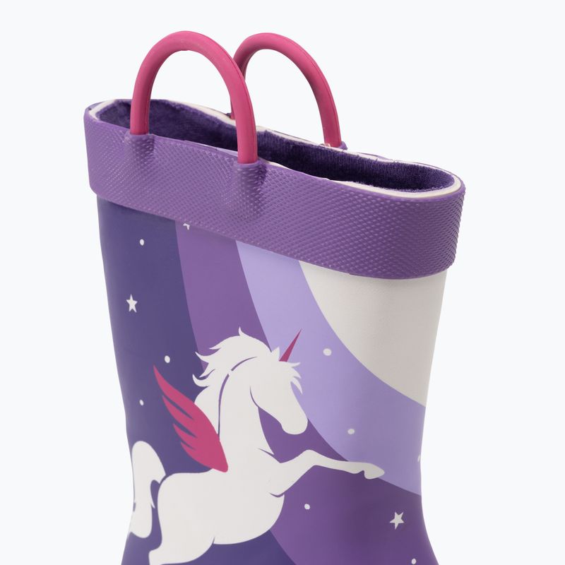 Fialové dětské turistické boty Kamik Unicorn 8