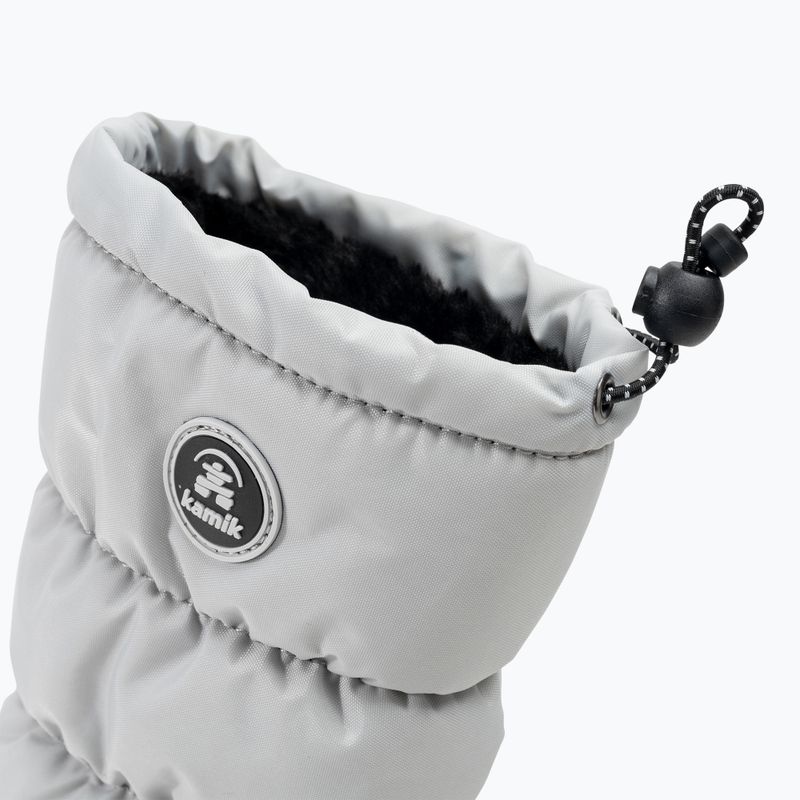 Chlapecké trekové boty Kamik Snowcozy light grey 8