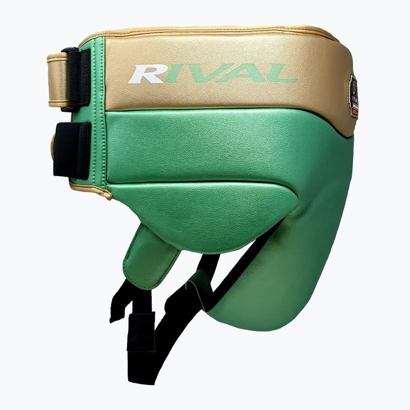 Chránič rozkroku Rival RNFL100 Professional Protector green/gold 4